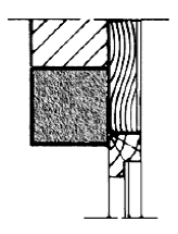 شکل‌ پ١١-١٥ بازشوهای‌ همباد با عایق‌ حرارتی‌ دیوار